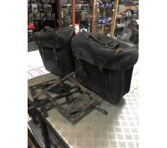 VALISES SACOCHES CUIR BAGAGERIE BMW R75/5 
